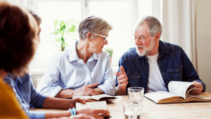 Couple Reading Together