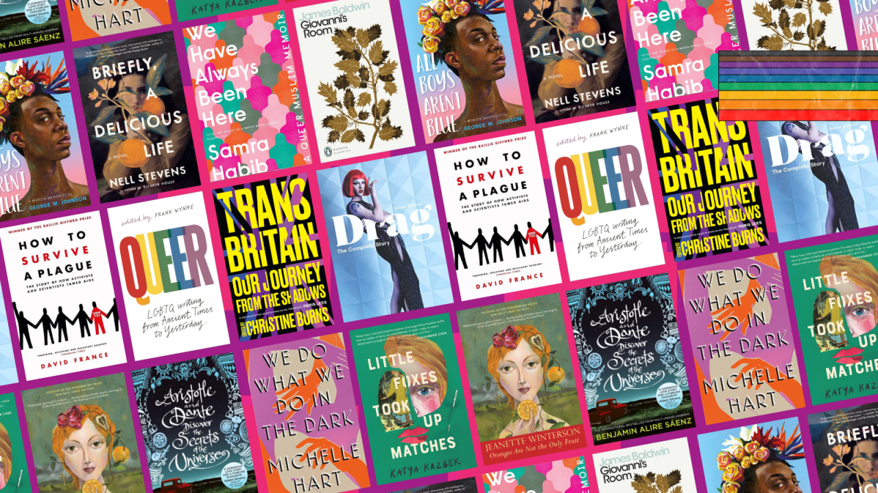 An image featuring the book covers of all the books mentioned in this reading list.